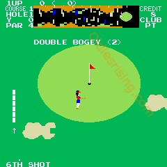 une photo d'Ã©cran de Tournament Pro Golf sur Arcade